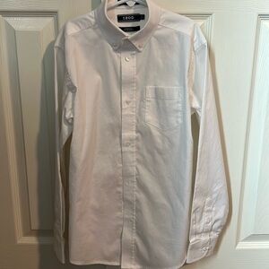 Izod whit button down shirt